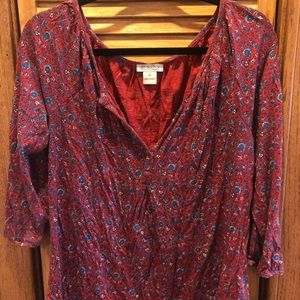 Lucky Brand Boho Long-sleeve Shirt - Medium